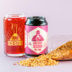 Mad Scientist Sour Cherry Session PBJ Time 0, 33l 5, 6%