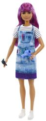 Mattel Barbie Karrier Baba Lila Hajú Fodrász (GTW36)