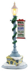 Lemax vail lamp post Vail Village 2025 - dekorfalvak
