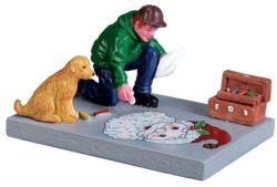 Lemax sidewalk chalk artist General 2017