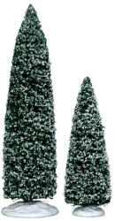 Lemax snowy juniper tree, large & medium s/2 General 2013 - dekorfalvak