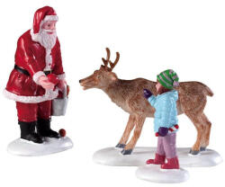 Lemax reindeer goodies s/3 Caddington Village 2019