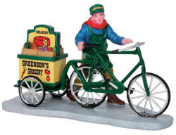 Lemax greenson's grocery delivery Caddington Village 2015 - dekorfalvak
