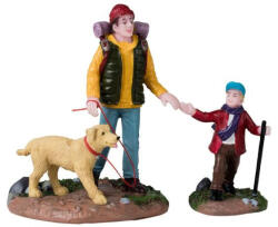 Lemax hiking buddies s/2 Vail Village 2024 - dekorfalvak