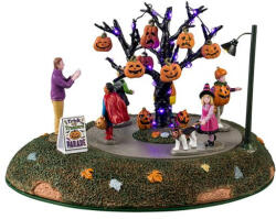  Lemax trick or treaters parade Spooky Town 2025