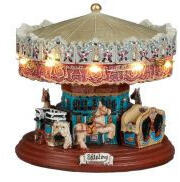  Luville Efteling Mini's Carrousel 9x9x8.5 cm