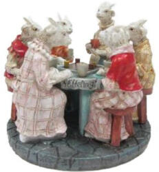 Luville Efteling Zeven geitjes tafel 7x7x5.5 cm - dekorfalvak