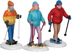 Lemax snowshoe walkers, s/3 Vail Village 2012 - dekorfalvak