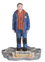  Luville Efteling Medewerker Technische Dienst 4.5x3.5x6.5 cm