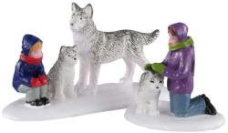 Lemax future sled dogs s/2 Vail Village 2020