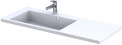Oristo Brylant 125x50 cm left white (UME-BR-125-92-L)