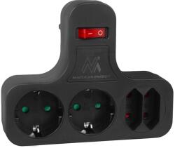 Maclean 4 Plug Switch (MCE224G)