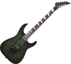 Jackson JS Series Dinky Arch Top JS32Q DKA Transparent Green Burst