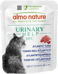 Almo Nature 6x50g Almo Nature HFC Urinary Help Atlanti tonhal & vörösáfonya nedves macskatáp