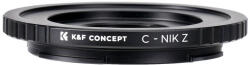 K&F Concept High Precision bajonett adapter (C - Nikon Z) (KF06.524)