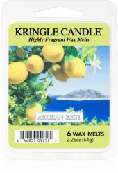 Kringle Candle Aegean Zest illatos viasz aromalámpába 64 g