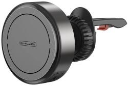 Jellico Magsafe autós telefontartó vezeték nélküli töltéssel szellőzőre W21 15W fekete