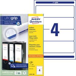 Avery Zweckform Iratrendező etikett, univerzális, 61x192 mm, AVERY ZWECKFORM, 400 etikett/csomag (AYL4761100) - papirdepo