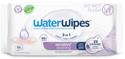 WaterWipes 12x WATERWIPES Műanyagmentes nedves törlőkendők Soothing clean 60 db ( 720 db ) - vital24