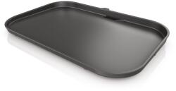 Ninja Woodfire Plancha XL, placa cu canelura plata neadeziva, accesoriu oficial, compatibil cu plita electrica de exterior OG850 / OG901, neagra, XSKOGXLGGCMEU, Schwarz, (XSKOGXLFPLTEU) (XSKOGXLFPLTEU)