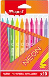 Maped Carioci Maped, Color Peps, neon, 10 culori/set 845419