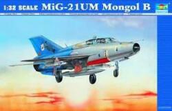 Trumpeter 1/32 MiG-21UM Mongol B vadászgép modell (TRU02219)