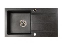 Marmorin Isao 1 Medencés Mosogató Csepegtetővel 780X435X170 Black