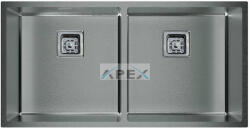 CATA - Mosogatótálca kétmedencés aláépíthető CB-2 40-40 R10