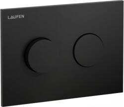 Laufen INEO GROOVE nyomólap, matt fekete H9001177160001 (H9001177160001) - szaniterplaza