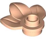 LEGO® 32607c90 - LEGO világos nugát növény 3 levéllel, 1 x 1 méretű (32607c90)