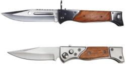 Depox 2 db AK IdeallStore® késes készlet, Fighting System, rozsdamentes acél, barna, tok mellékelve (C143+C144)