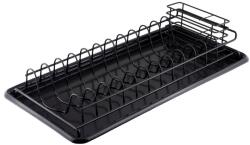 Kinghoff Tartó acél és műanyag edényekhez, 50, 5x24, 5x9, 5 cm, fekete, Kinghoff (6312088)