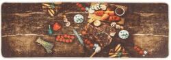 vidaXL többszínű mosható csúszásgátló konyhaszőnyeg 60 x 180 cm 1.2 kg 136627 (136627)