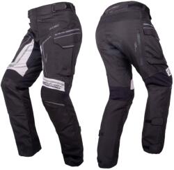 W-TEC Motoros nadrág W-TEC Perguso, maxdura 600-D, visionight fényvisszaverő elemek, kivehető térdvédők, rugalmas panelek, hálós bélés fekete 5XL (28844-5XL)
