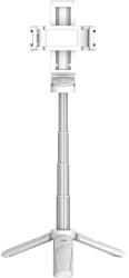 Ulanzi Mini Trepied Selfie Stick Alb Ulanzi JJ02-W Extendable Grip Tripod cu Telecomanda M005