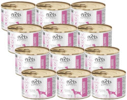  marka niezdefiniowana 4Vets Cukorbetegség Kutyaeledel 12x185g