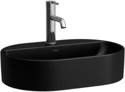 Laufen Savoy mosdótál 55x38 cm ovális mosdótálak fekete matt H8129457161041 (H8129457161041)