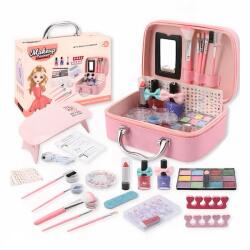  Hordozható Smink- És Körömstúdió Kis Hercegnőknek