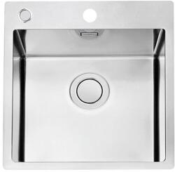 Alveus Pure acél mosogató 52.5x46.5 cm acél 1149510 (1149510)