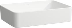 Laufen Savoy mosdótál 55x38 cm négyszögletes mosdótálak fehér matt H8169447571121 (H8169447571121)