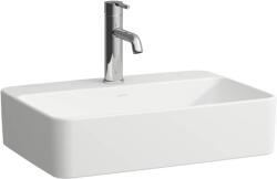Laufen Savoy mosdótál 55x38 cm négyszögletes mosdótálak fehér matt H8169457571041 (H8169457571041)