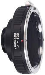 K&F Concept C-mount EOS adapter - Canon EF C-mount átalakító, C-EOS (KF06.313)