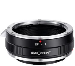 K&F Concept Canon EOS Panasonic-L Adapter - L-mount (Leica SL T) Canon EF Átalakító - EOS-L (KF06.469)