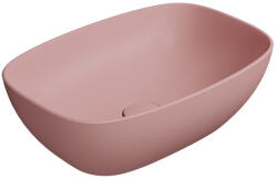 SAPHO Gsi Nubes kerámia mosdótál 50x35 cm, matt rózsaszín 978424 (978424)