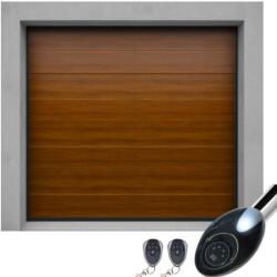 Koffenstein Akciós szekcionált garázskapu, kapunyitó szettel 6000×2135 - Aranytölgy