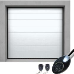 Koffenstein Akciós szekcionált garázskapu, kapunyitó szettel 6000×2135 - Fehér