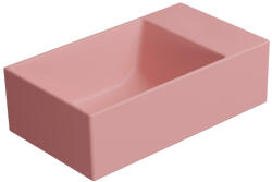 SAPHO GSI Kube X kerámia mosdó 40x23 cm, matt rózsaszín 9484024 (9484024)