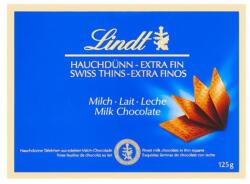 Lindt Csokoládé LINDT Thins Milk tejcsokoládé lapocskák 125 g - nyomtassingyen