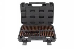 KROFTOOLS 60 db-os bitkészlet, Torx, XZN, Imbusz, Ribe, Négyszög (6160)