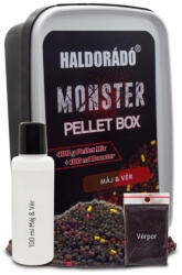 Haldorádó Monster pellet box, máj, vér, 400 g (HD24085)